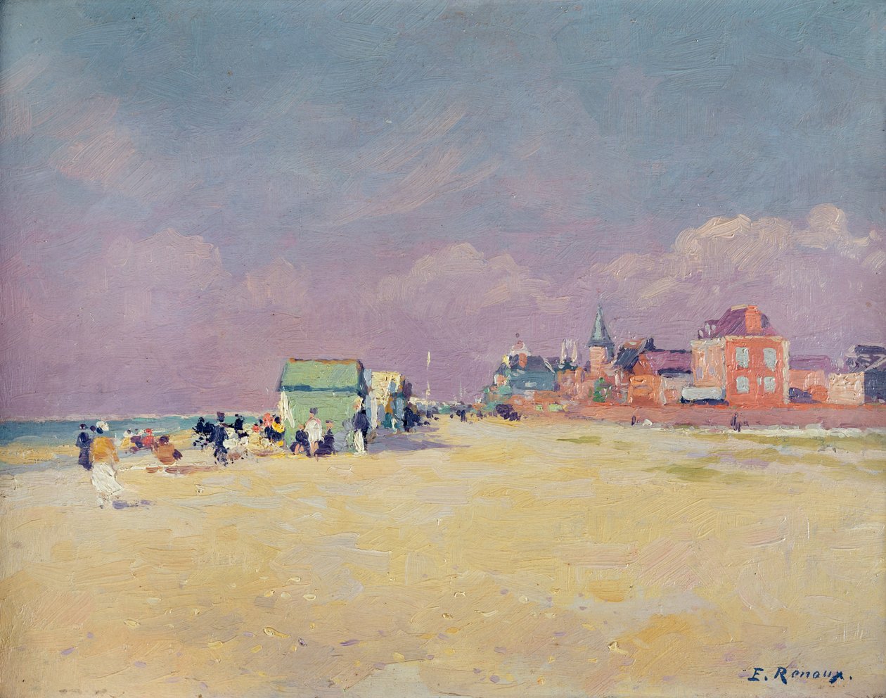 Cayeux-sur-Mer door Jules Ernest Renoux