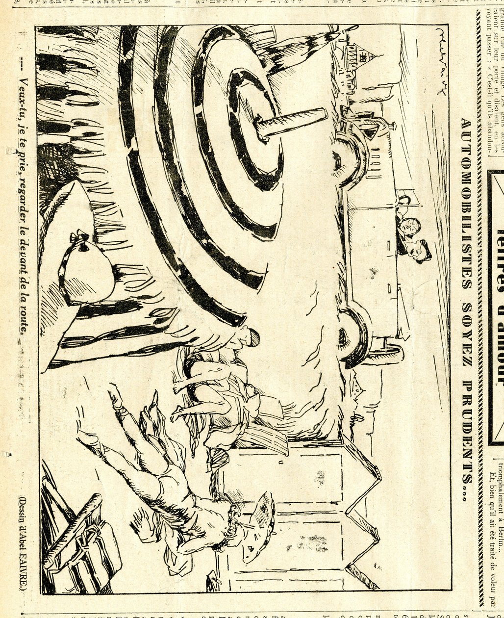 Candide, Satirisch in N & B door Jules Abel Faivre