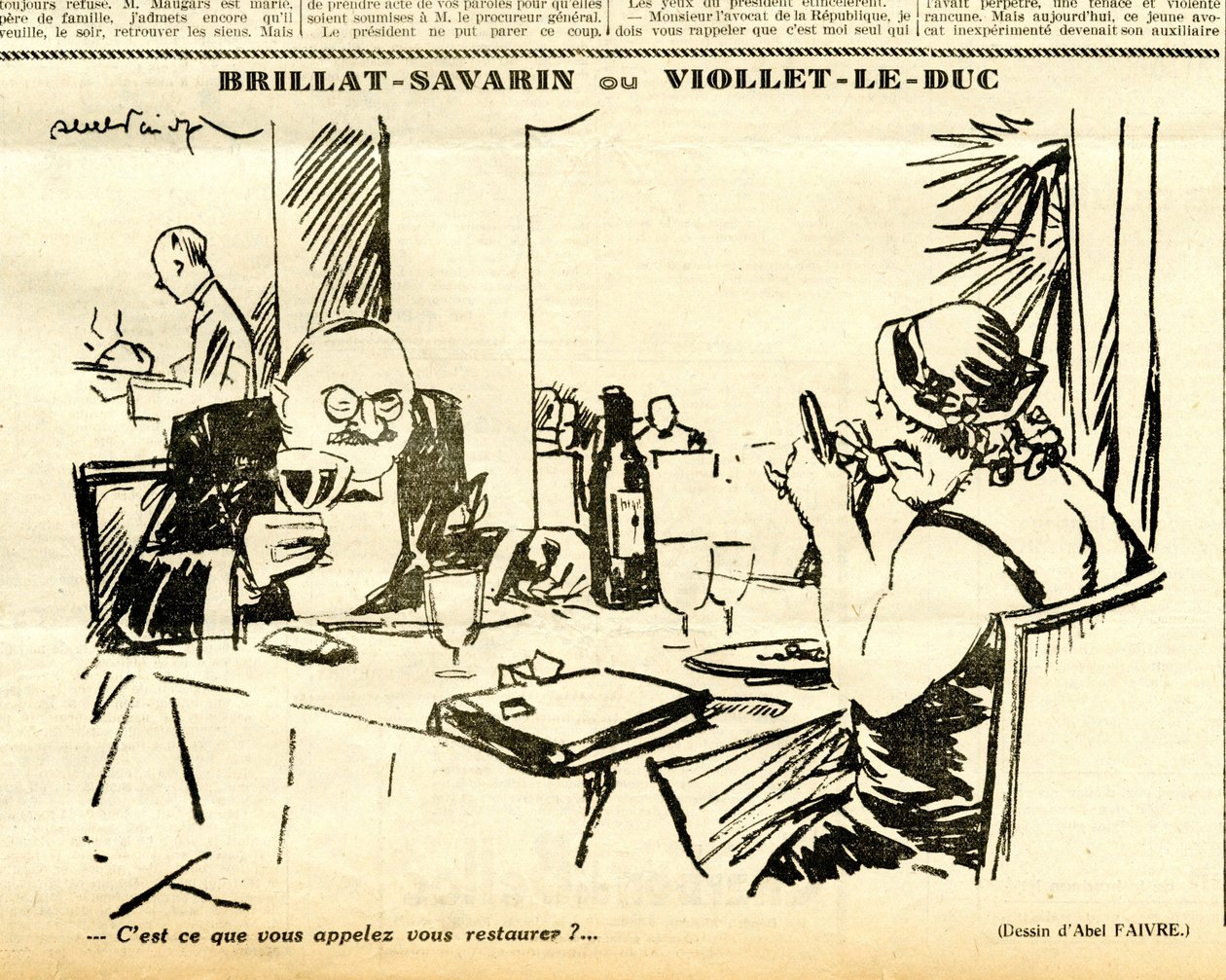 Candide, Satirique in N & B door Jules Abel Faivre
