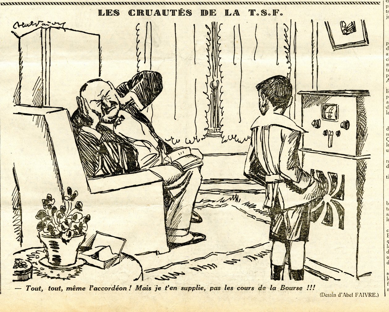 Candide, Satirisch in Z & W door Jules Abel Faivre