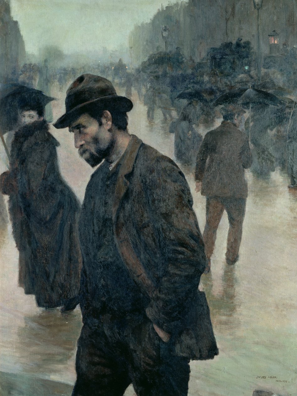 De Straat door Jules Adler