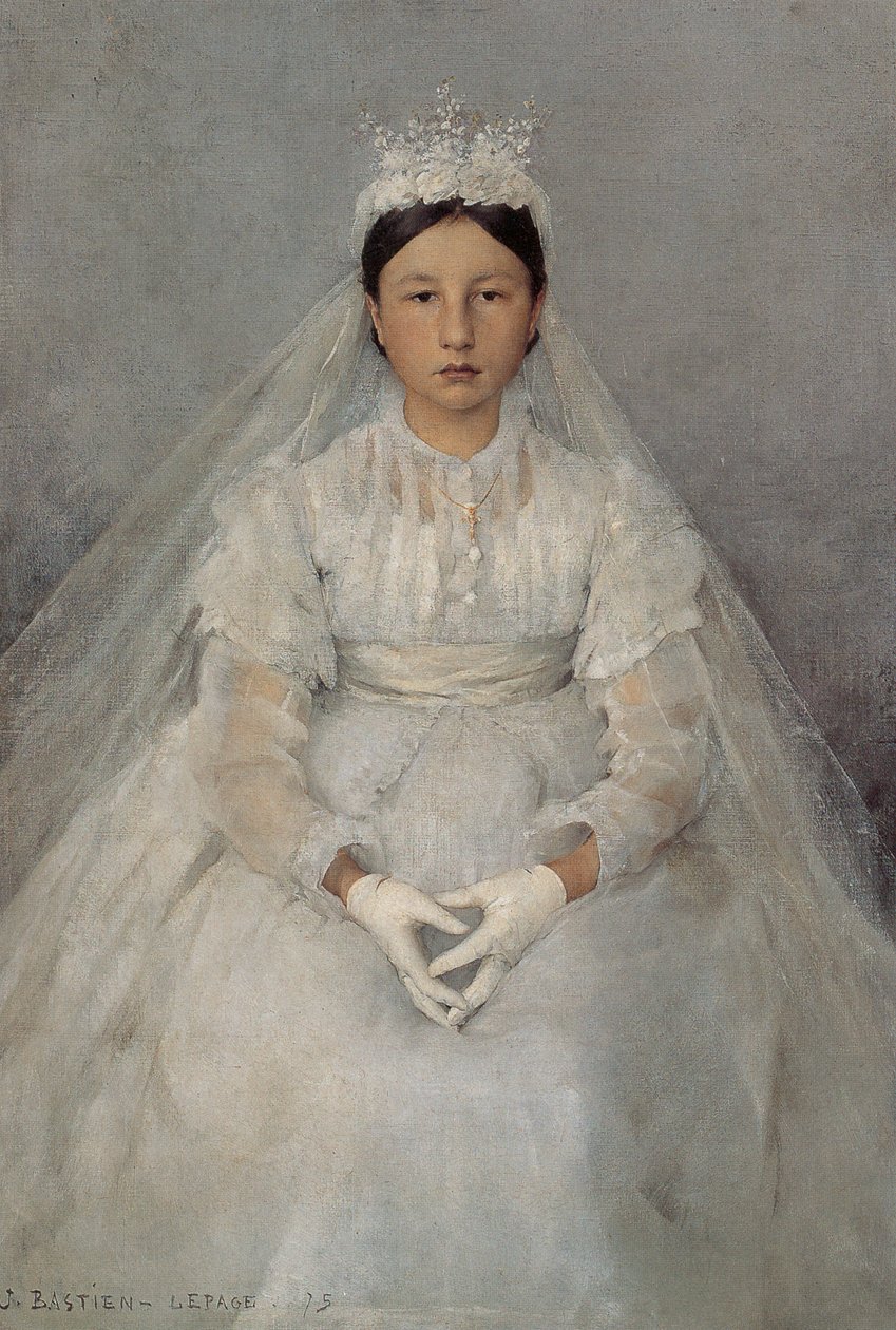 La Communiante door Jules Bastien Lepage