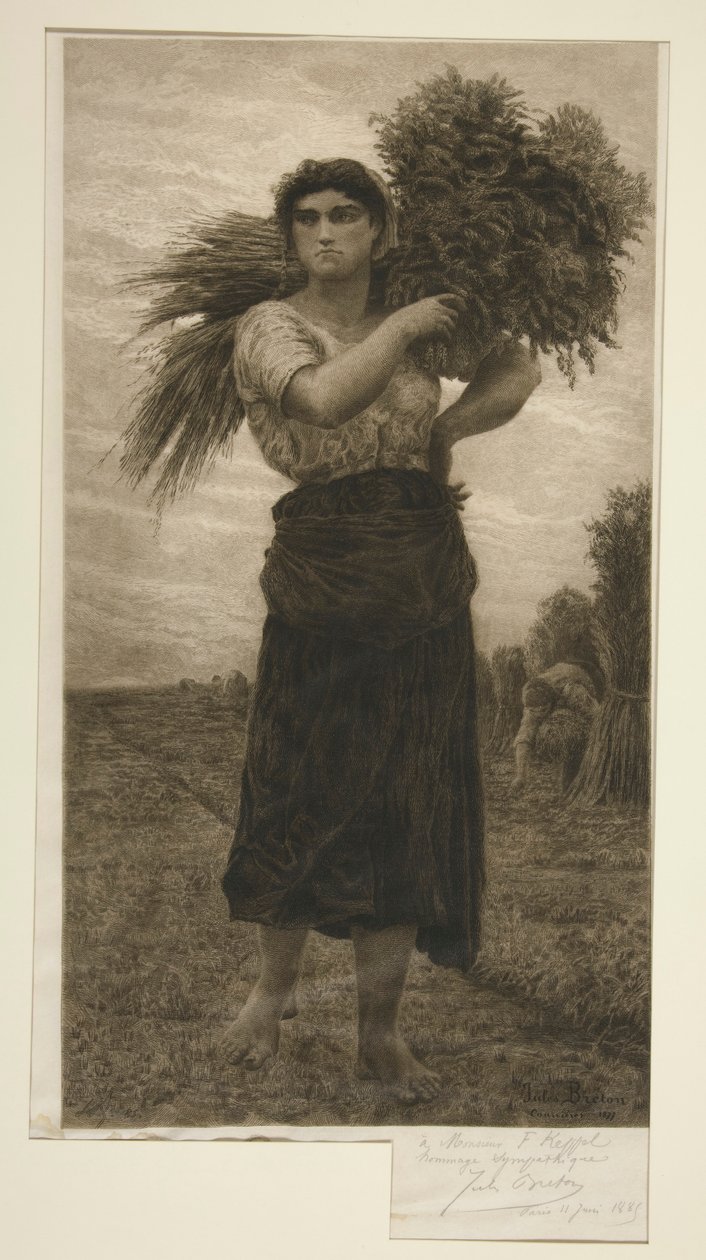 Boerin door Jules Breton