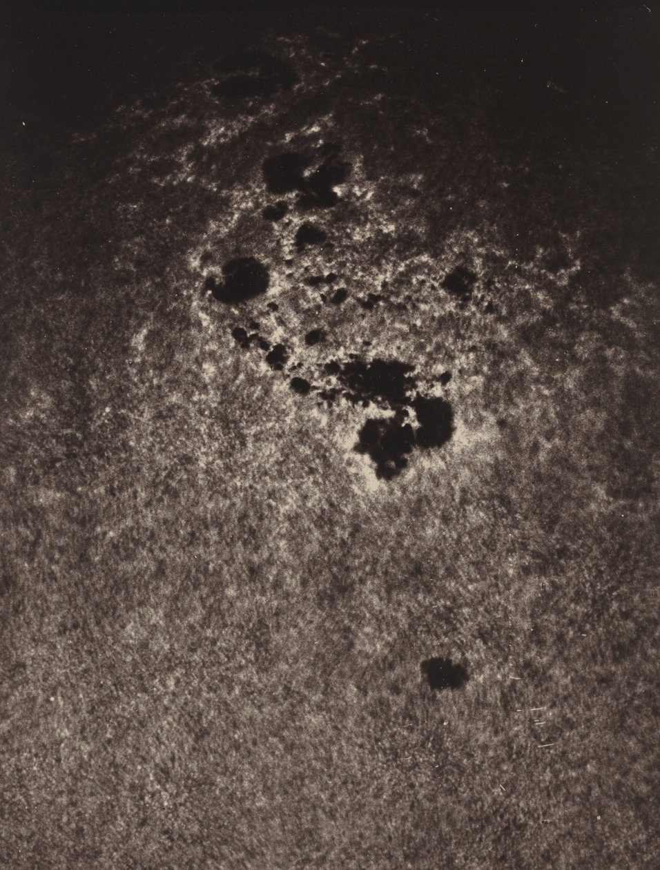 Zonder Titel (Studie van het Zonneoppervlak) door Jules Cesar Janssen