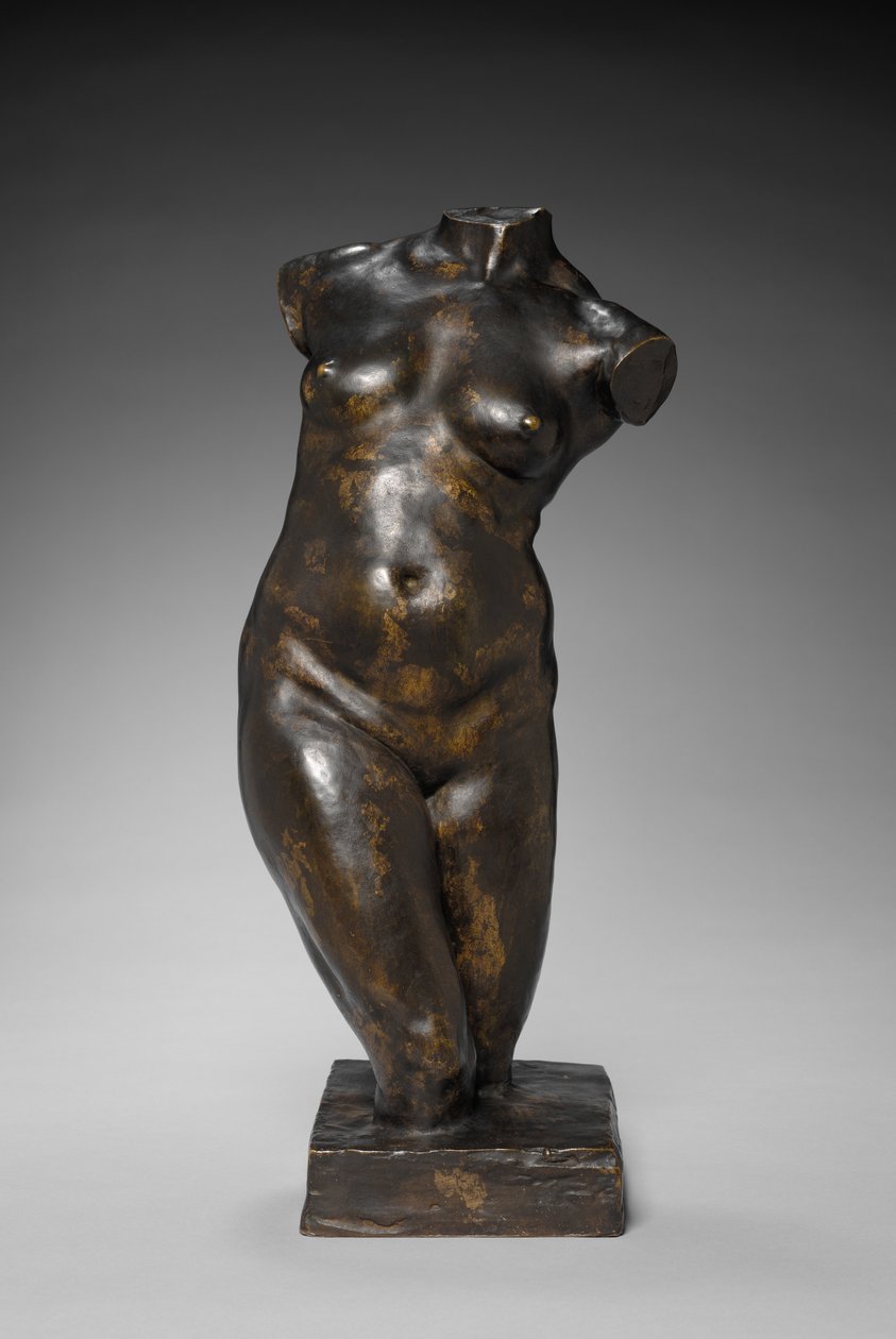 Torso, ca. 1850 - 1899 door Jules Dalou