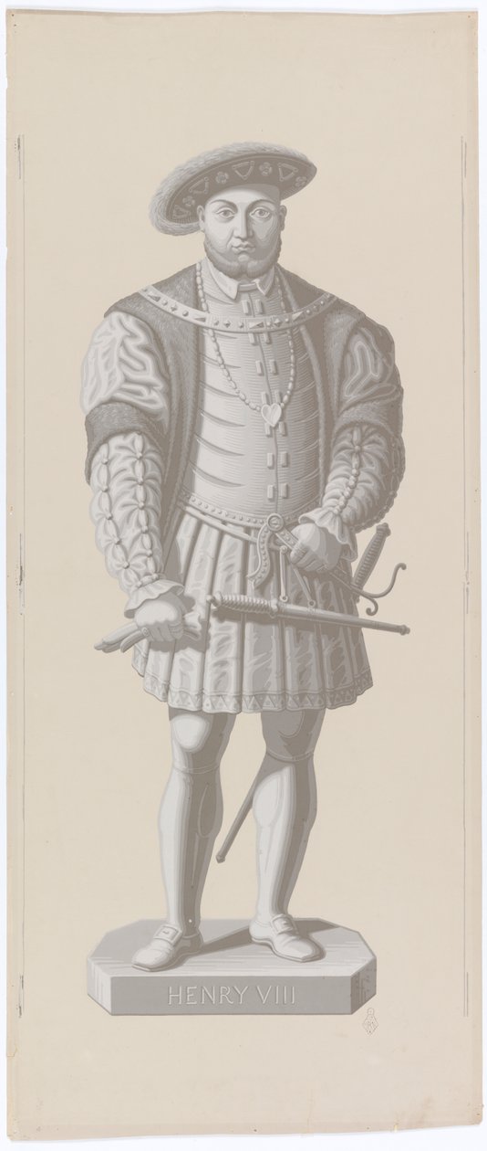 Hendrik VIII door Jules Desfossé
