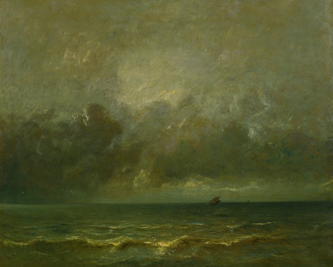 Rust voor de storm door Jules Dupré