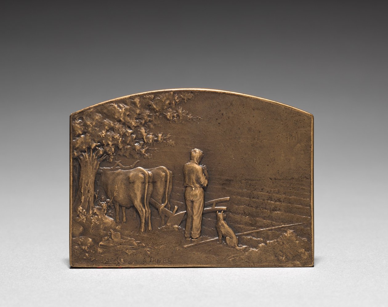 Medaille door Jules Dupré