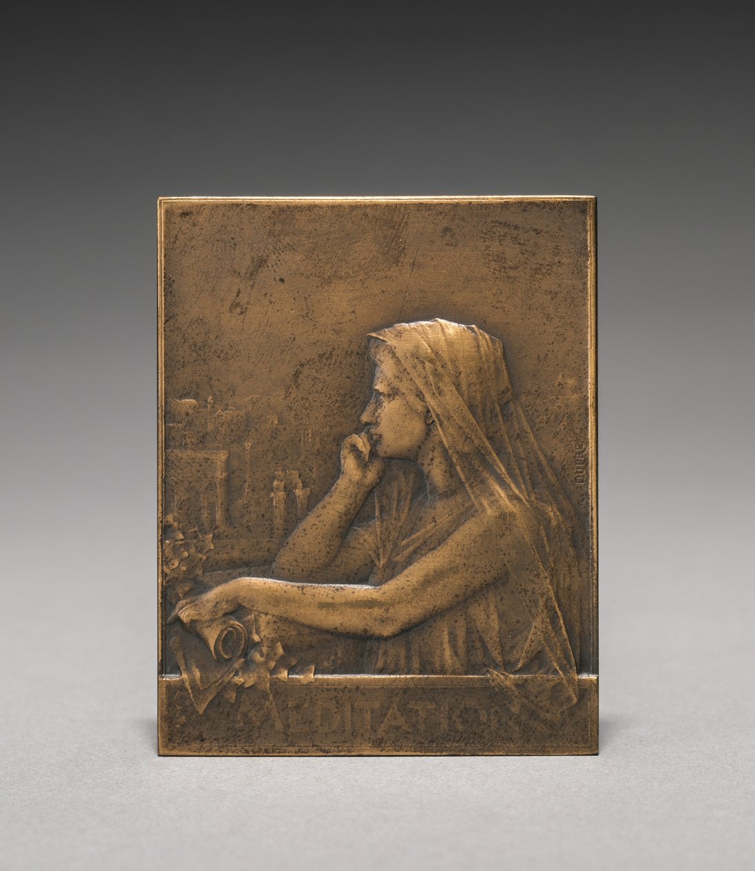 Medaille voorzijde door Jules Dupré