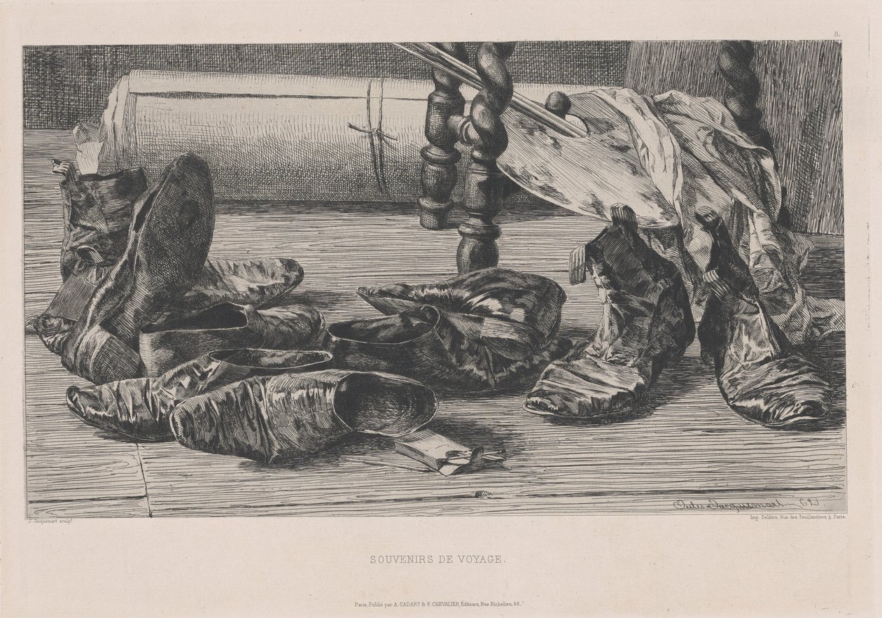 Reisherinneringen door Jules Ferdinand Jacquemart