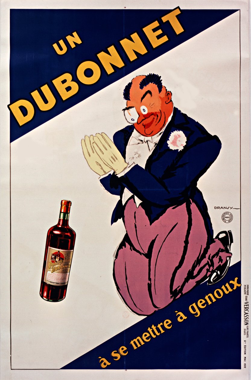 Un Dubonnet à se mettre à genoux, 1932 door Jules Isnard Dransy