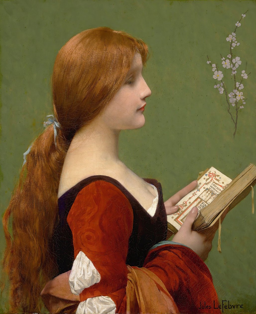 Jeanne la Rousse door Jules Joseph Lefebvre