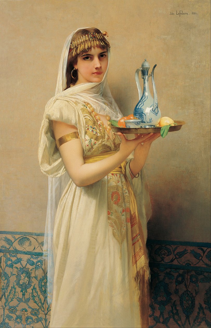 Dienaar door Jules Lefebvre
