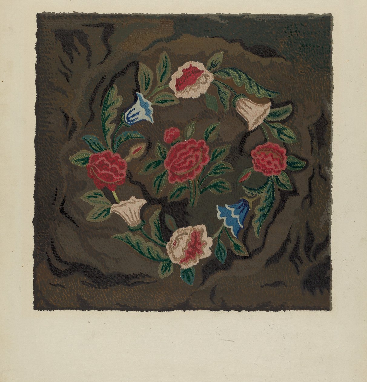 Gehaakte Tapijt, c. 1936 door Jules Lefevere