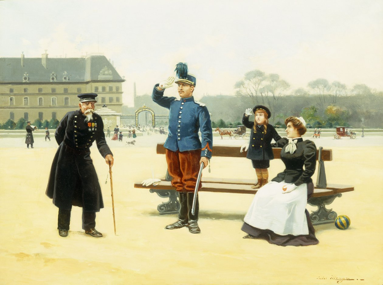 De Salute door Jules Monge