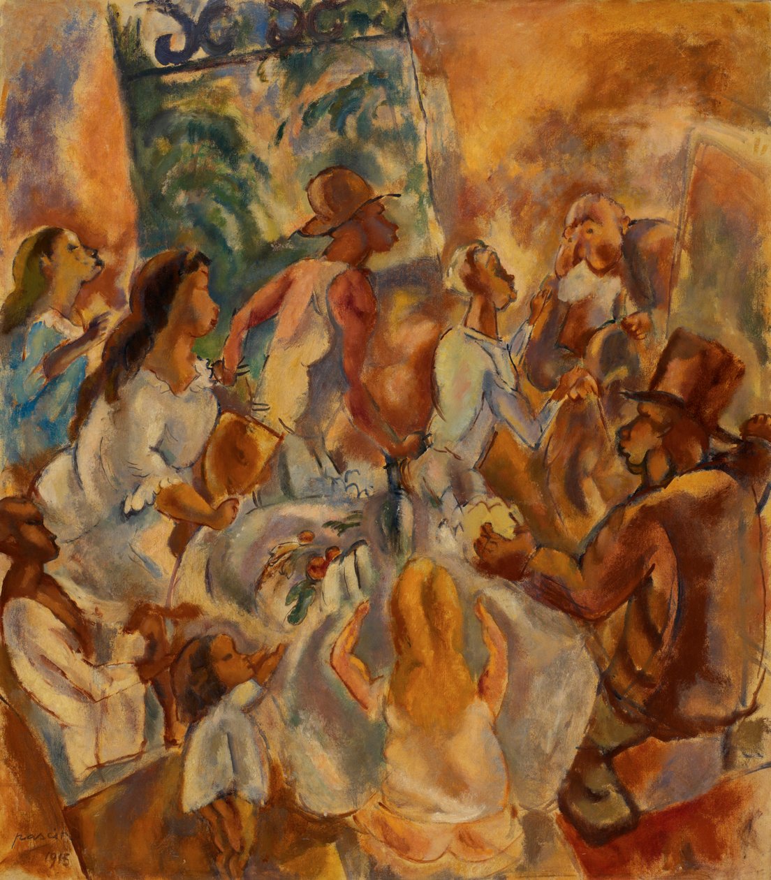 Cubaanse gastvrijheid door Jules Pascin