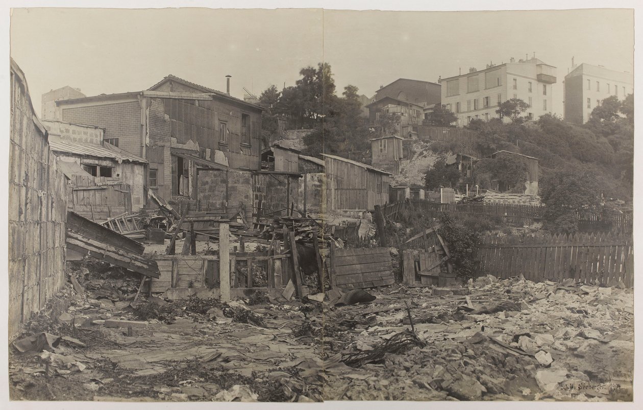 Het oude Montmartre door Jules Séeberger