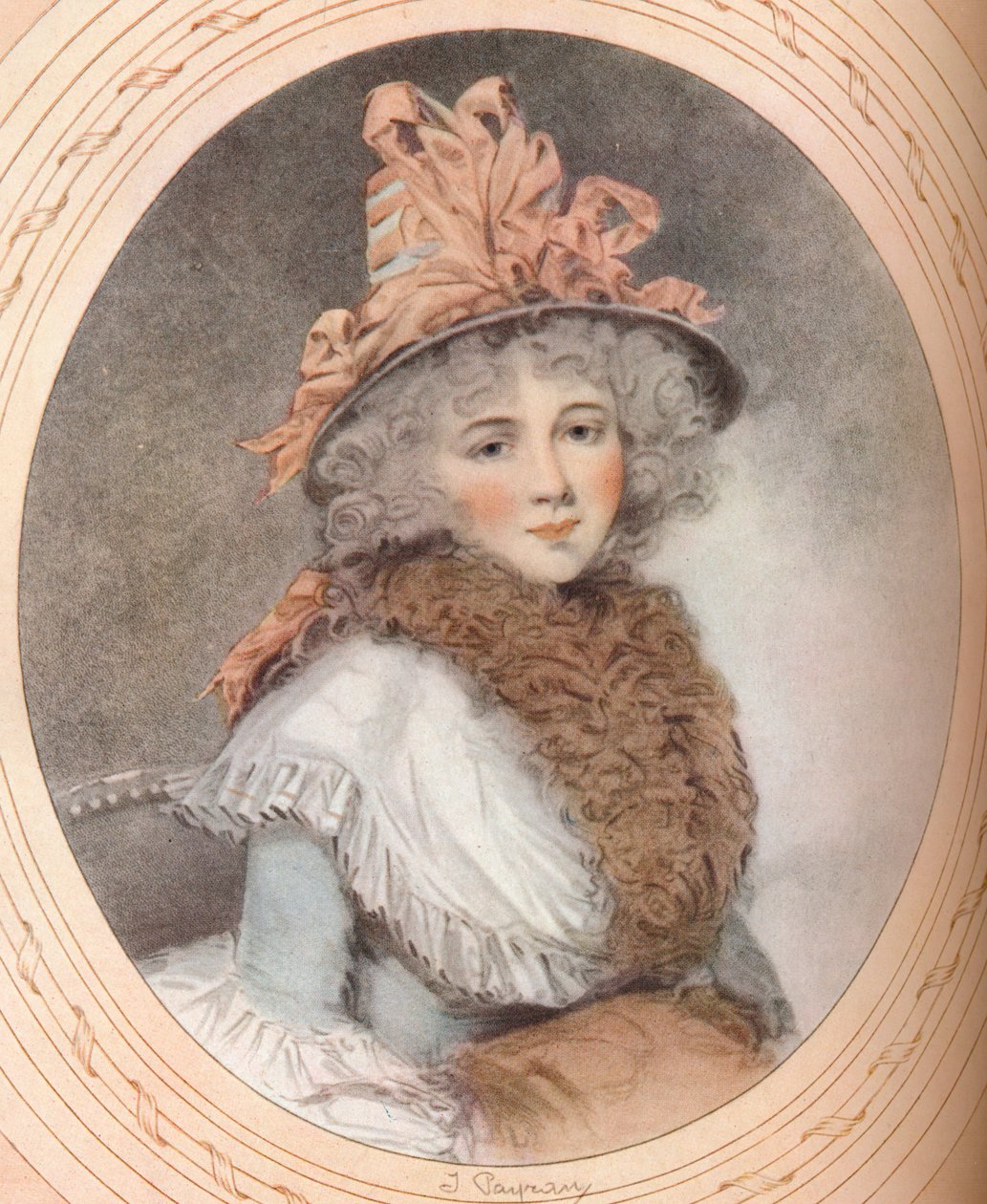 Lady Erne, 18e eeuw door Jules Simon Payrau
