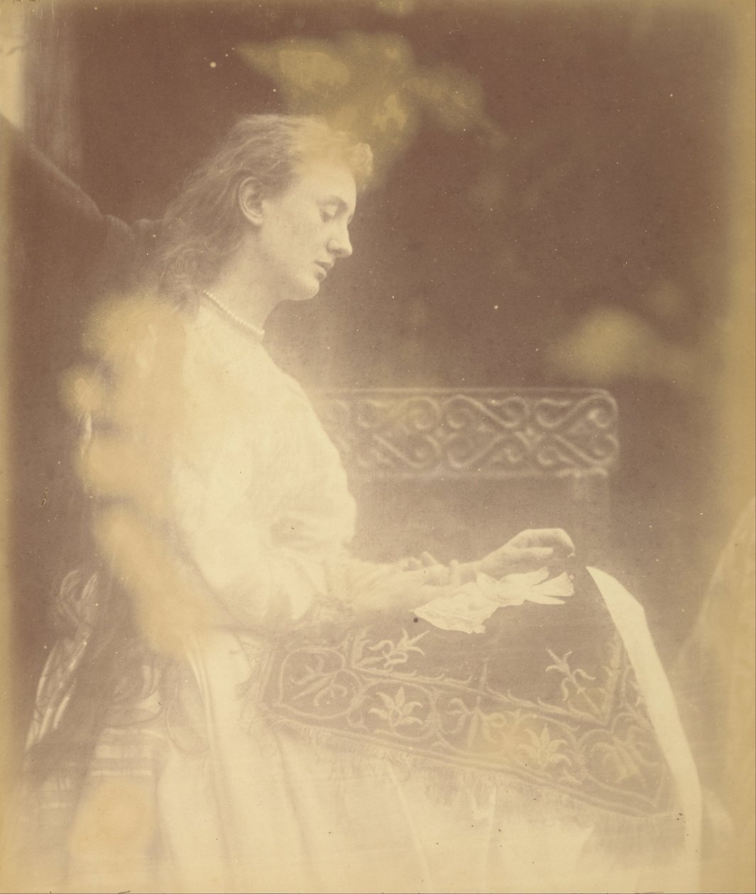 Elaine door Julia Margaret Cameron