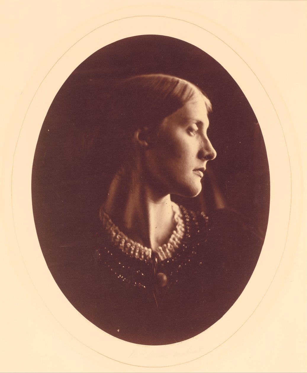 Mevrouw Herbert Duckworth door Julia Margaret Cameron