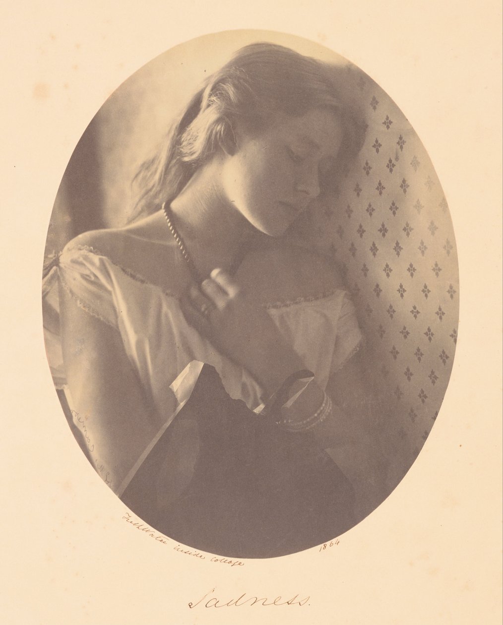 Verdriet door Julia Margaret Cameron