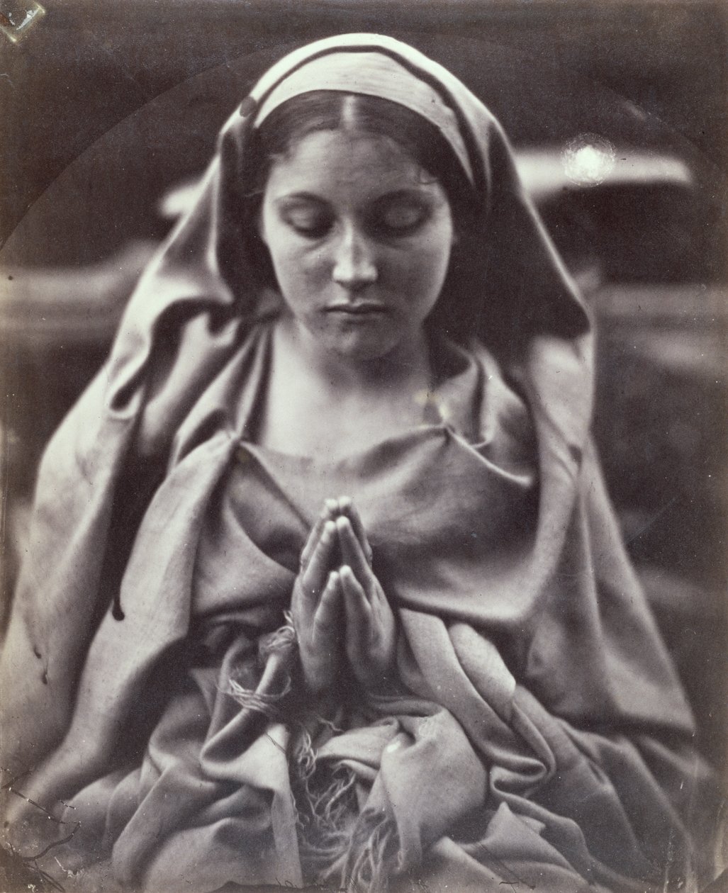 St. Agnes door Julia Margaret Cameron