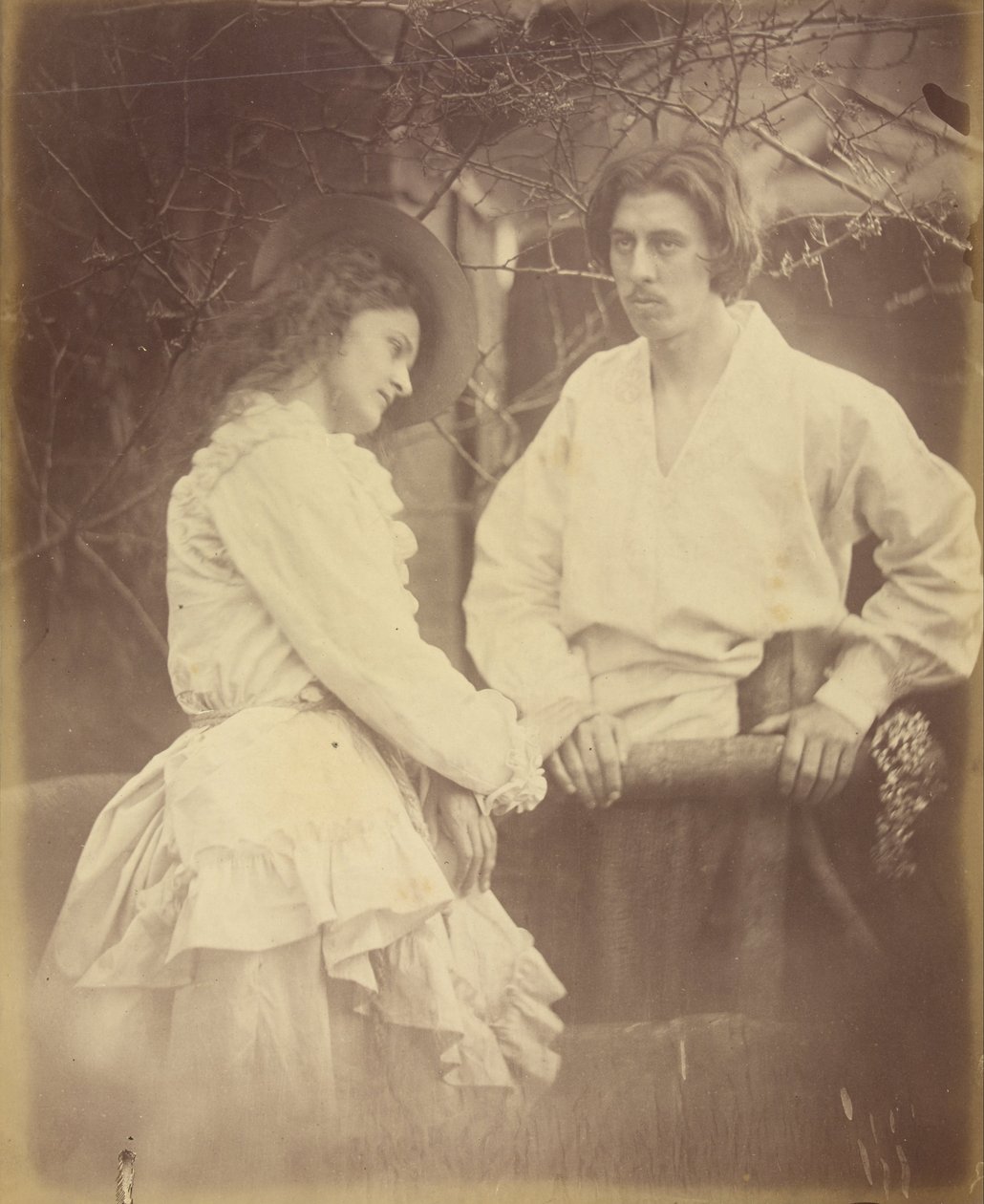 Ze noemen me harteloos, het kan me niet schelen... door Julia Margaret Cameron
