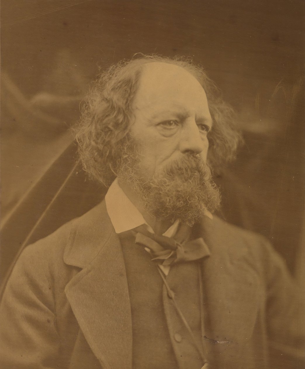 Alfred, Lord Tennyson door Julia Margaret Cameron