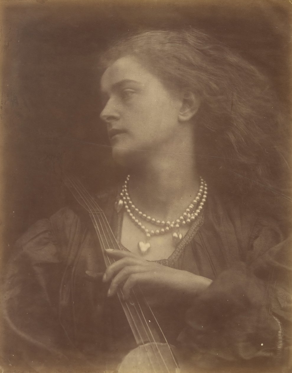 En Enid Zong, september 1874 door Julia Margaret Cameron