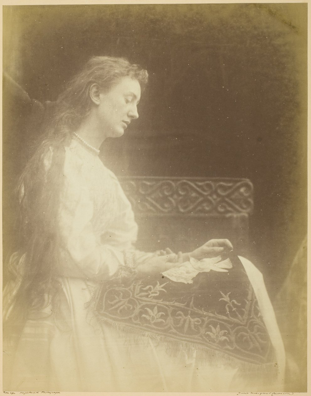 Elaine door Julia Margaret Cameron