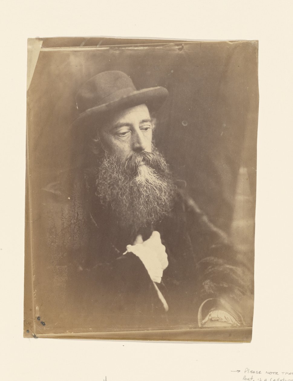 [George Frederick Watts]. door Julia Margaret Cameron