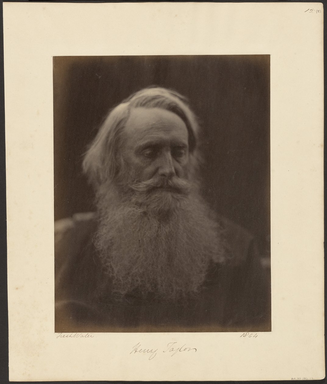 Henry Taylor door Julia Margaret Cameron