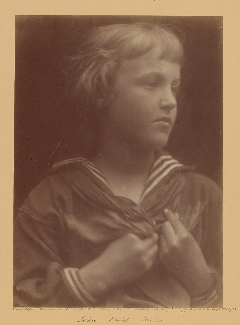 John Philips Miles door Julia Margaret Cameron