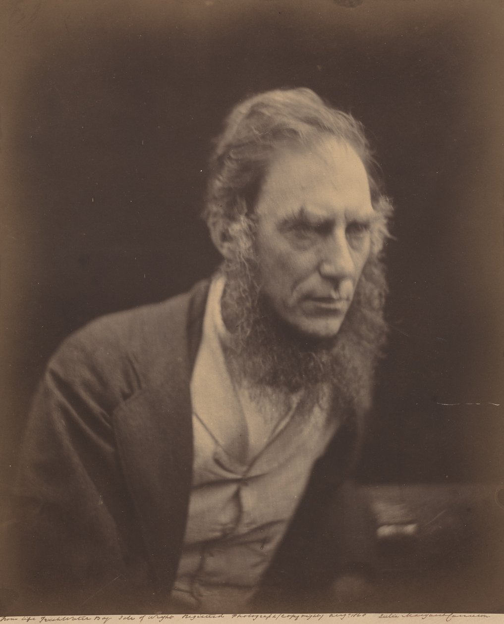 Joseph D. Hooker,1868 (photo) door Julia Margaret Cameron