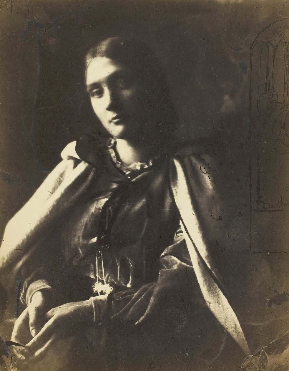 Julia Jackson door Julia Margaret Cameron