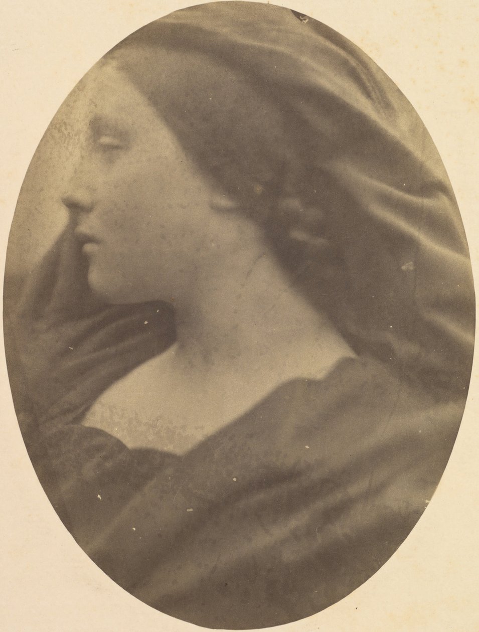 [Mary Hillier] door Julia Margaret Cameron