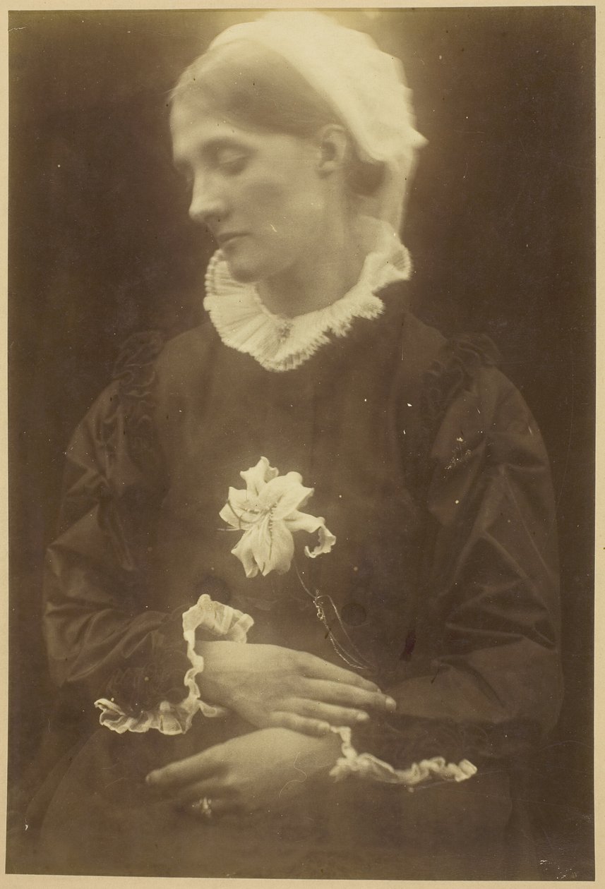 Mevrouw Herbert Duckworth door Julia Margaret Cameron
