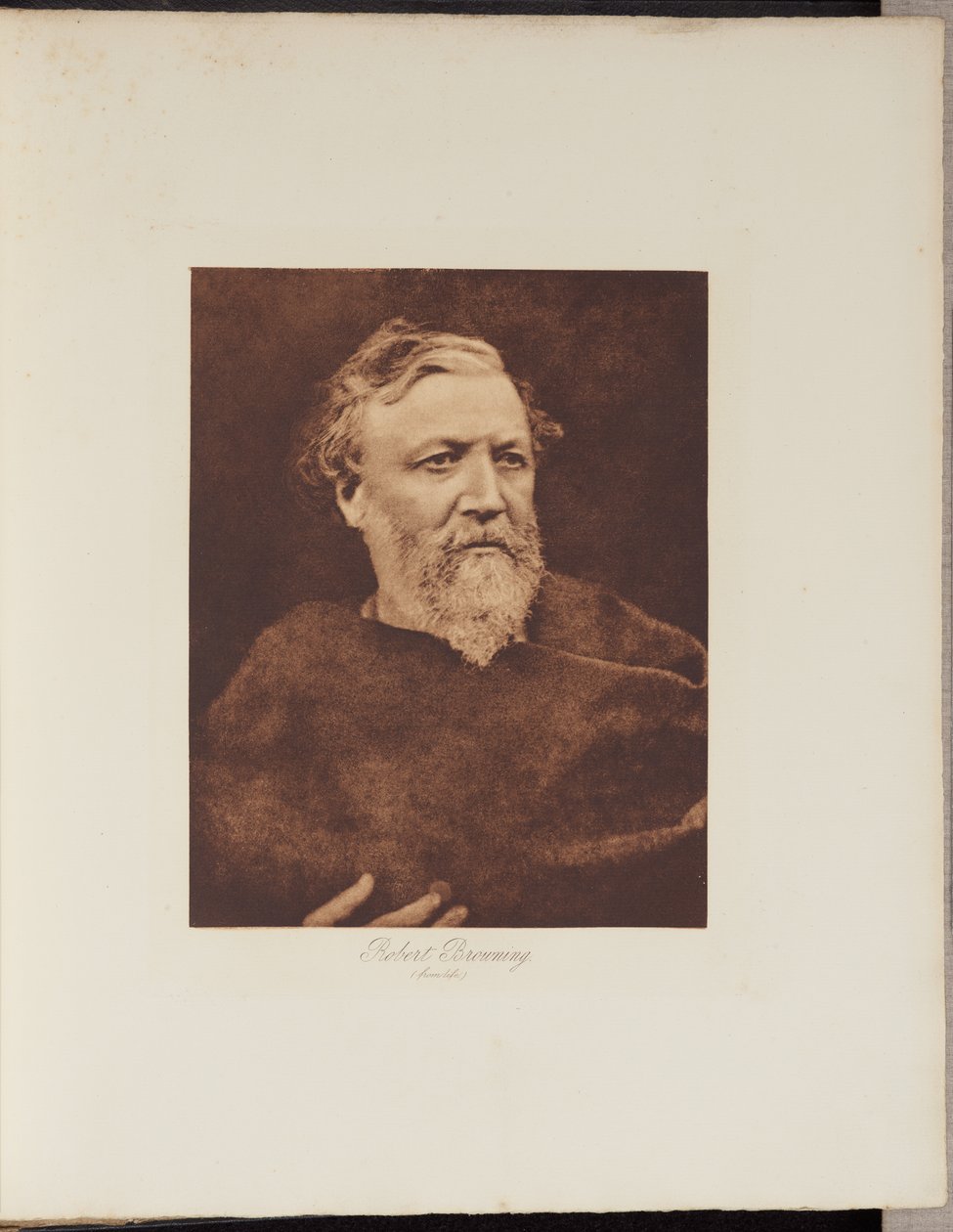 Robert Browning door Julia Margaret Cameron