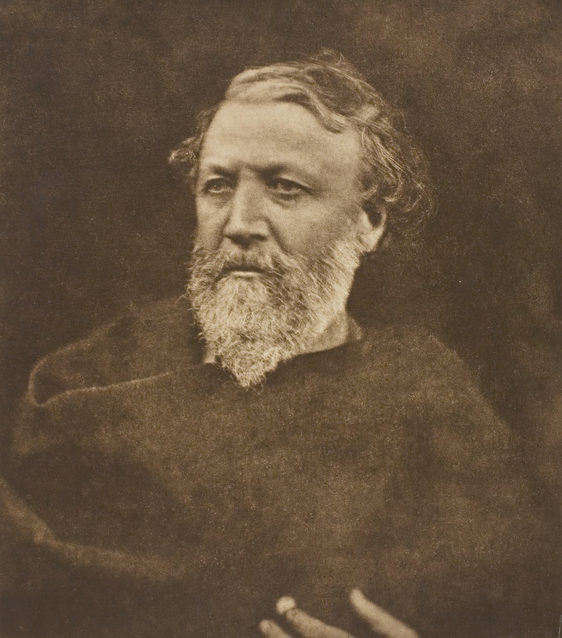 Robert Browning, 1865, gedrukt 1875 door Julia Margaret Cameron