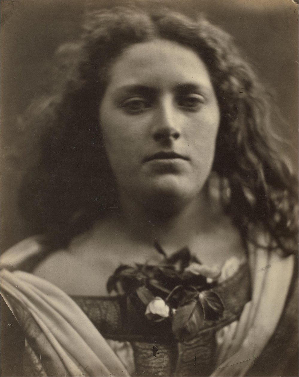 Rosalba (Cyllene Wilson) door Julia Margaret Cameron