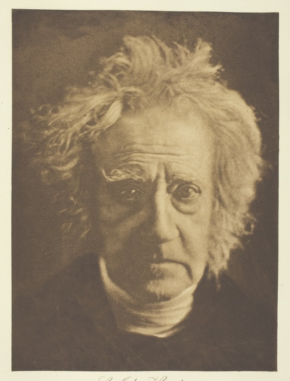 Sir John Herschel door Julia Margaret Cameron