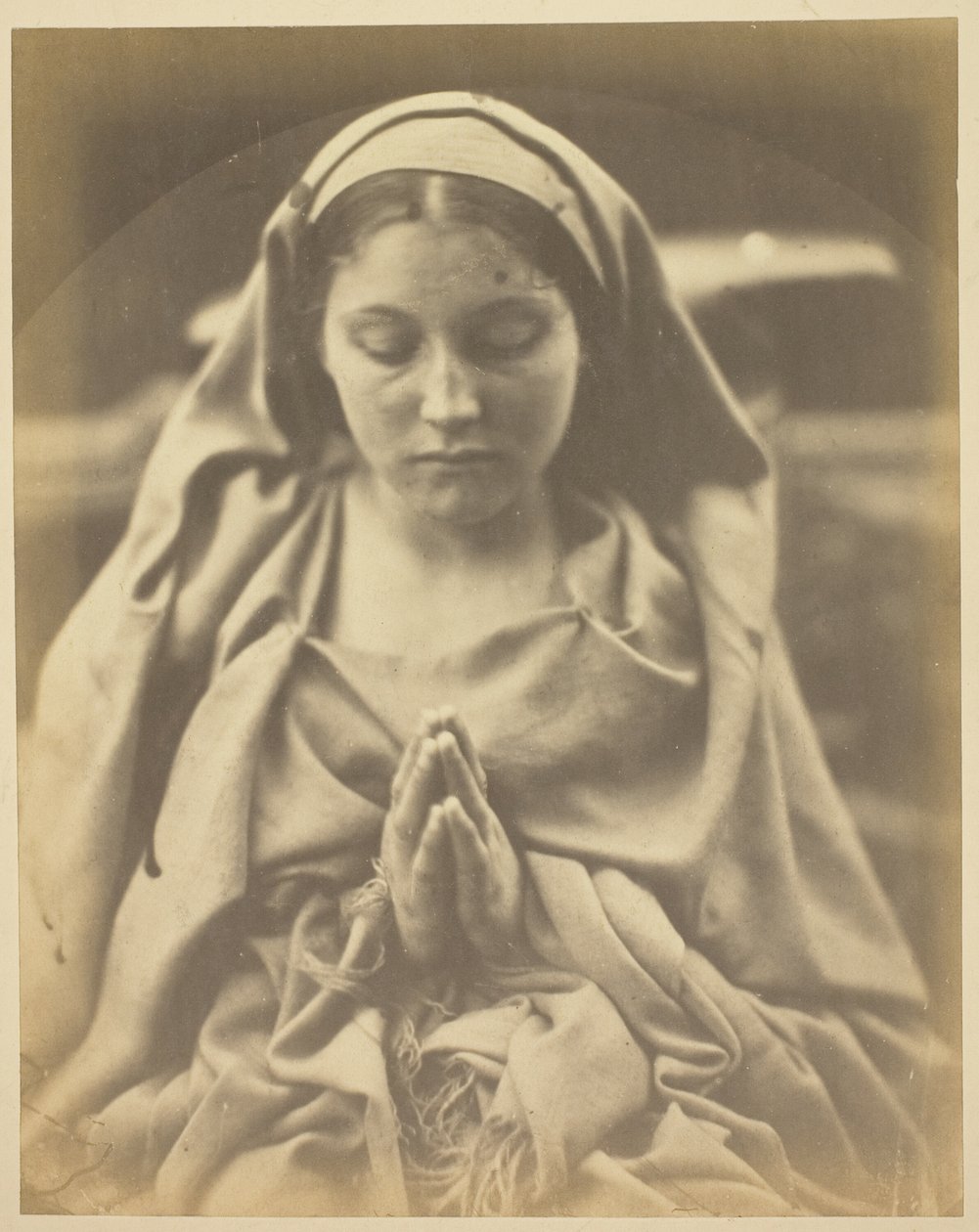 St. Agnes door Julia Margaret Cameron