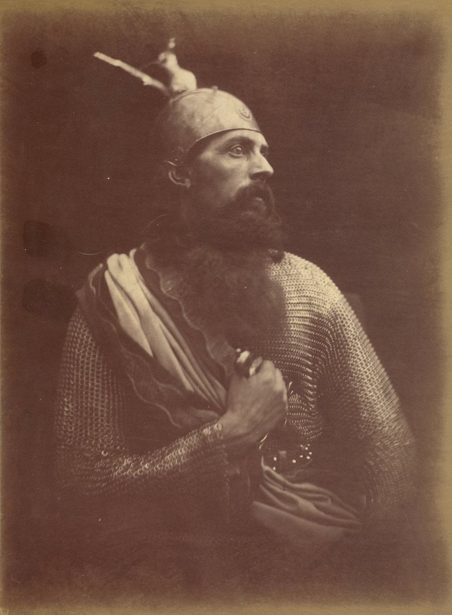 Het heengaan van koning Arthur door Julia Margaret Cameron