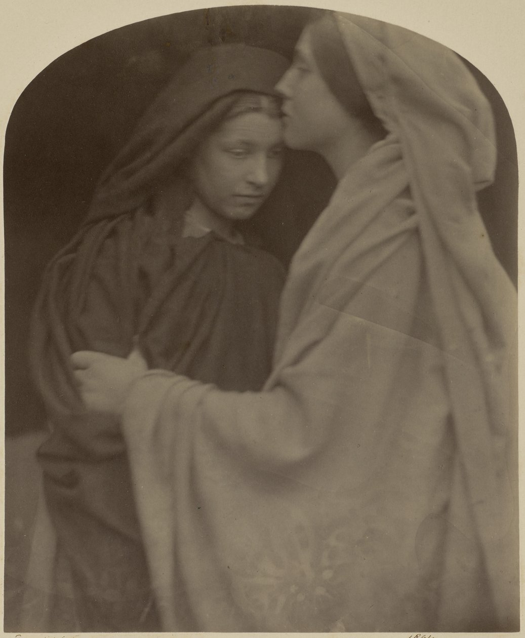 De begroeting door Julia Margaret Cameron
