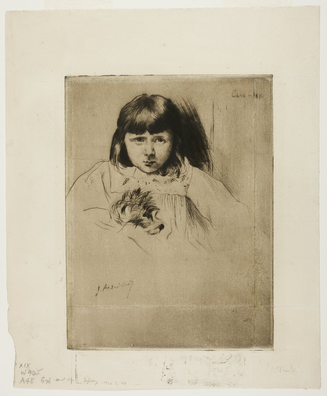 Caro door Julian Alden Weir
