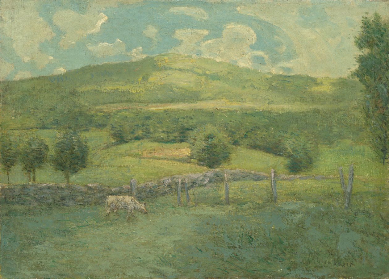 Obweebetuck, ca. 1908 door Julian Alden Weir