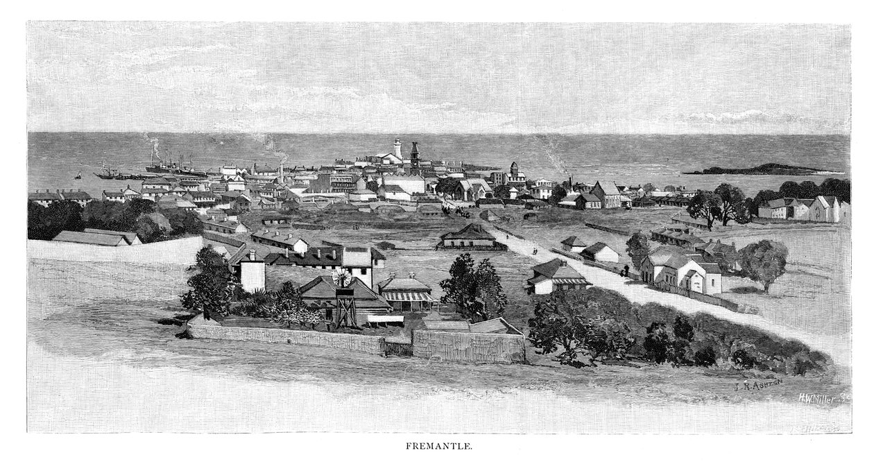 Fremantle, 1886 door Julian Ashton