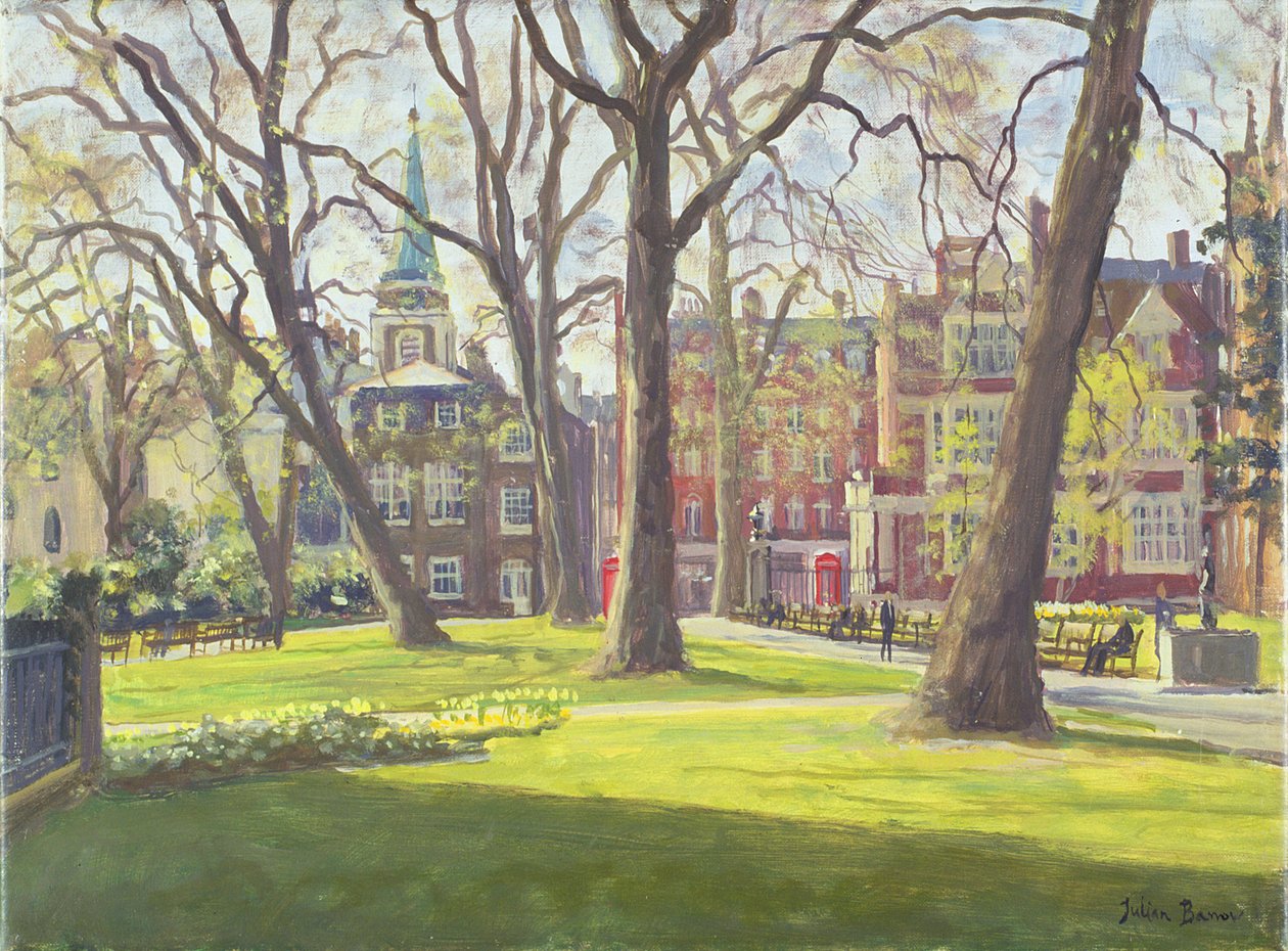 Mount Street Gardens, Londen door Julian Barrow