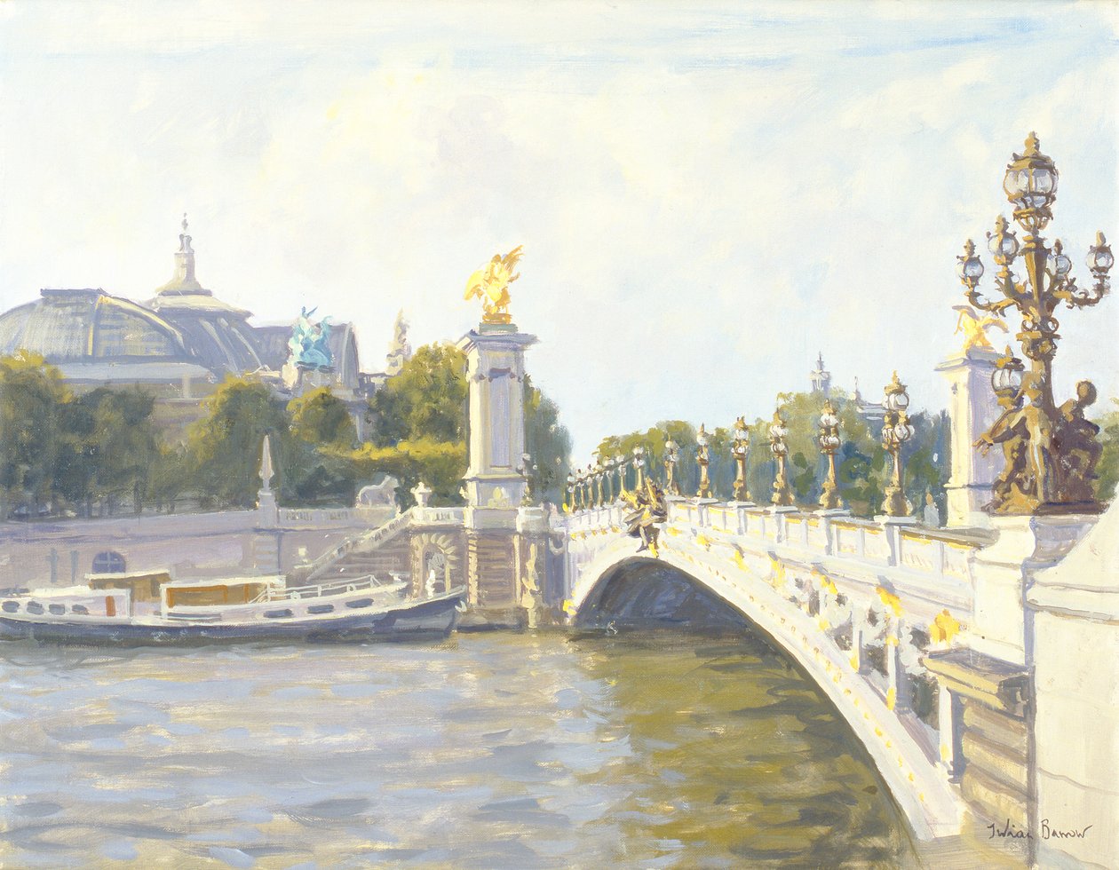 Pont Alexandre III, Parijs door Julian Barrow