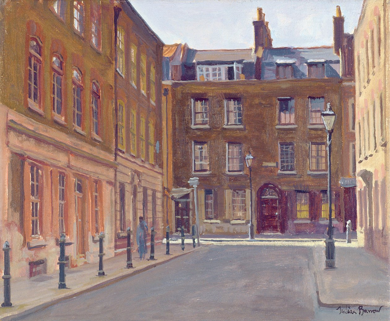 Princelet Street, Spitalfields door Julian Barrow